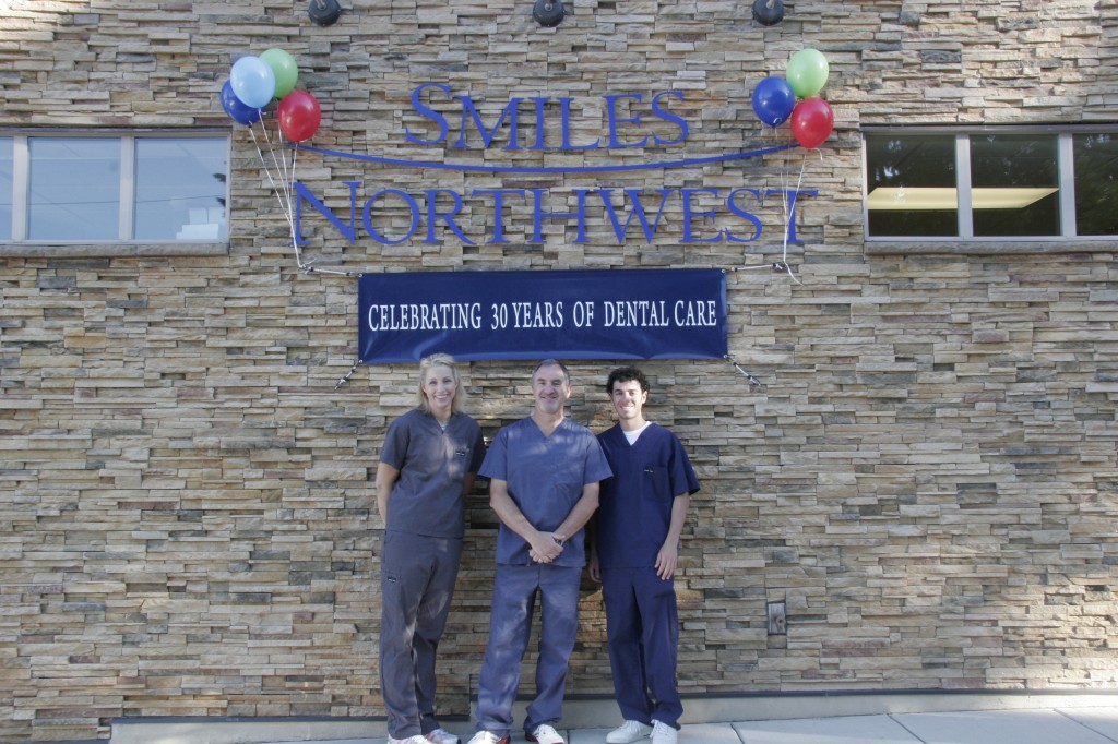 The doctors at Smiles Northwest in Beaverton, OR celebrating 30 years of dental care!