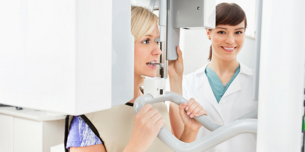 Panaramic x-rays create a full view of your teeth, jaws, and face.